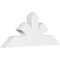 Ekena Millwork Richland Architectural Grade PVC Gable Bracket, 48"W x 20"H x 4"D x 6"F, 10/12 Pitch GBP048X20X0406RIC00 - alternate 1